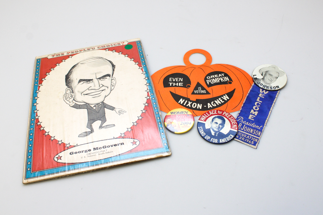 Vintage Political Memorabilia