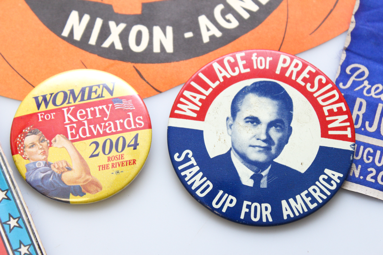 Vintage Political Memorabilia