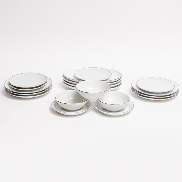 Collection of Abco Trading and Eastern Airlines Dishes