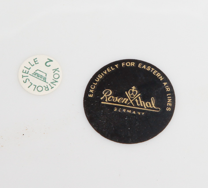 Collection of Abco Trading and Eastern Airlines Dishes