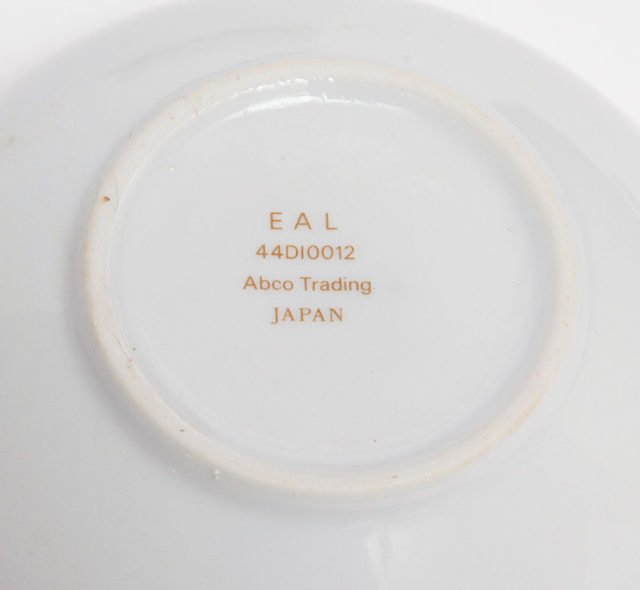 Collection of Abco Trading and Eastern Airlines Dishes