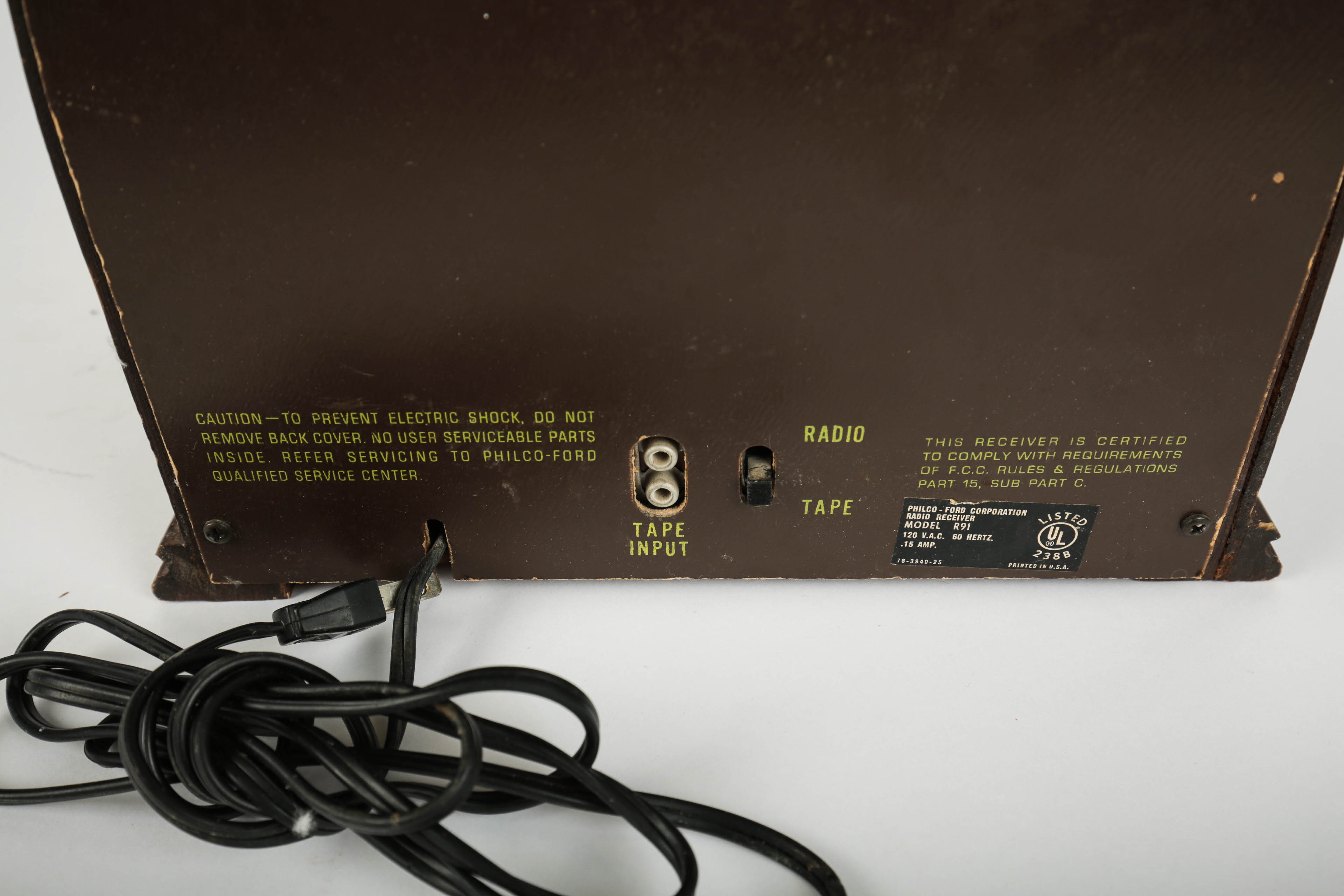 Vintage Reproduction of Philco "Baby Grand" Radio