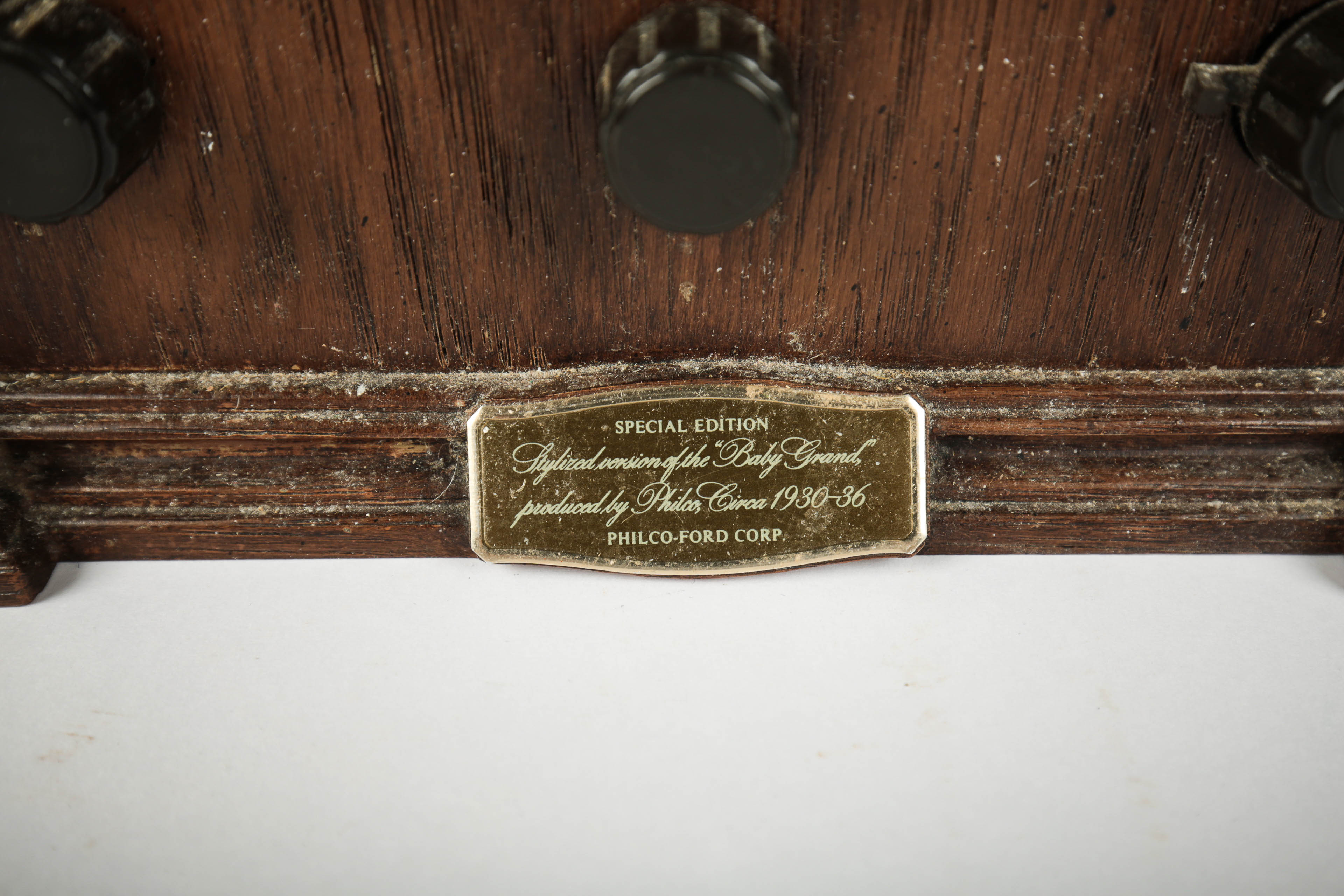 Vintage Reproduction of Philco "Baby Grand" Radio