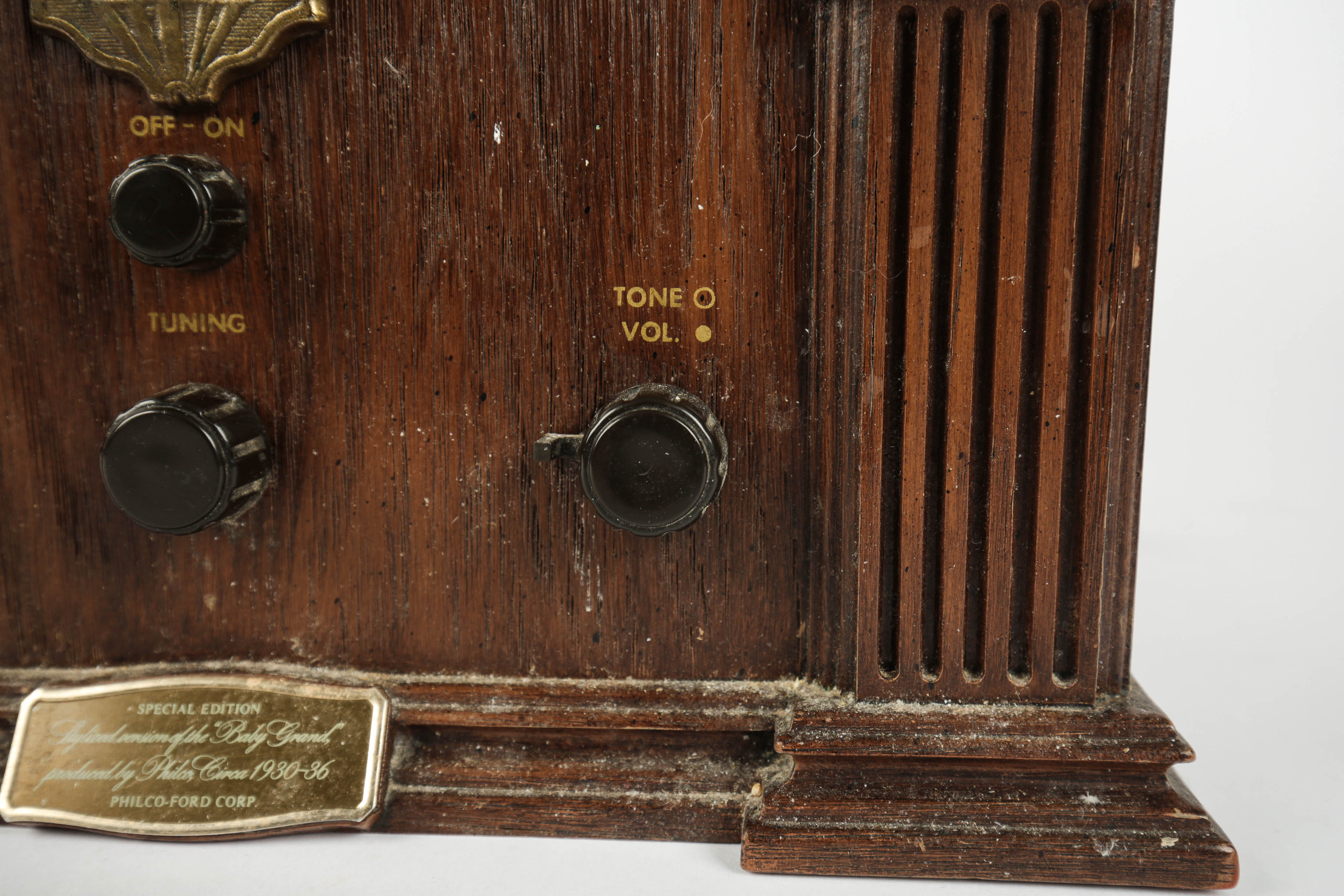 Vintage Reproduction of Philco "Baby Grand" Radio