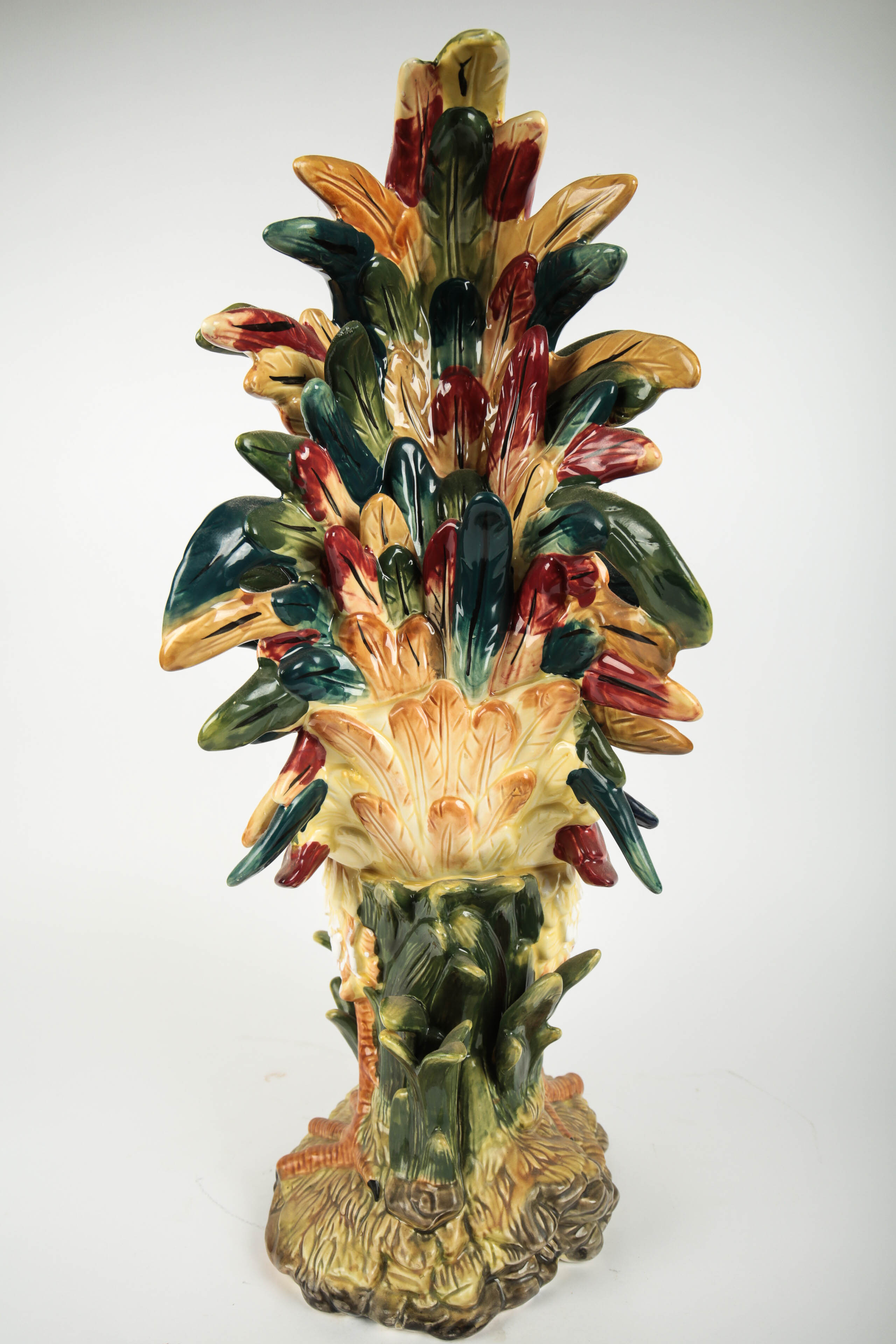 Italian Ceramic Rooster Figurine