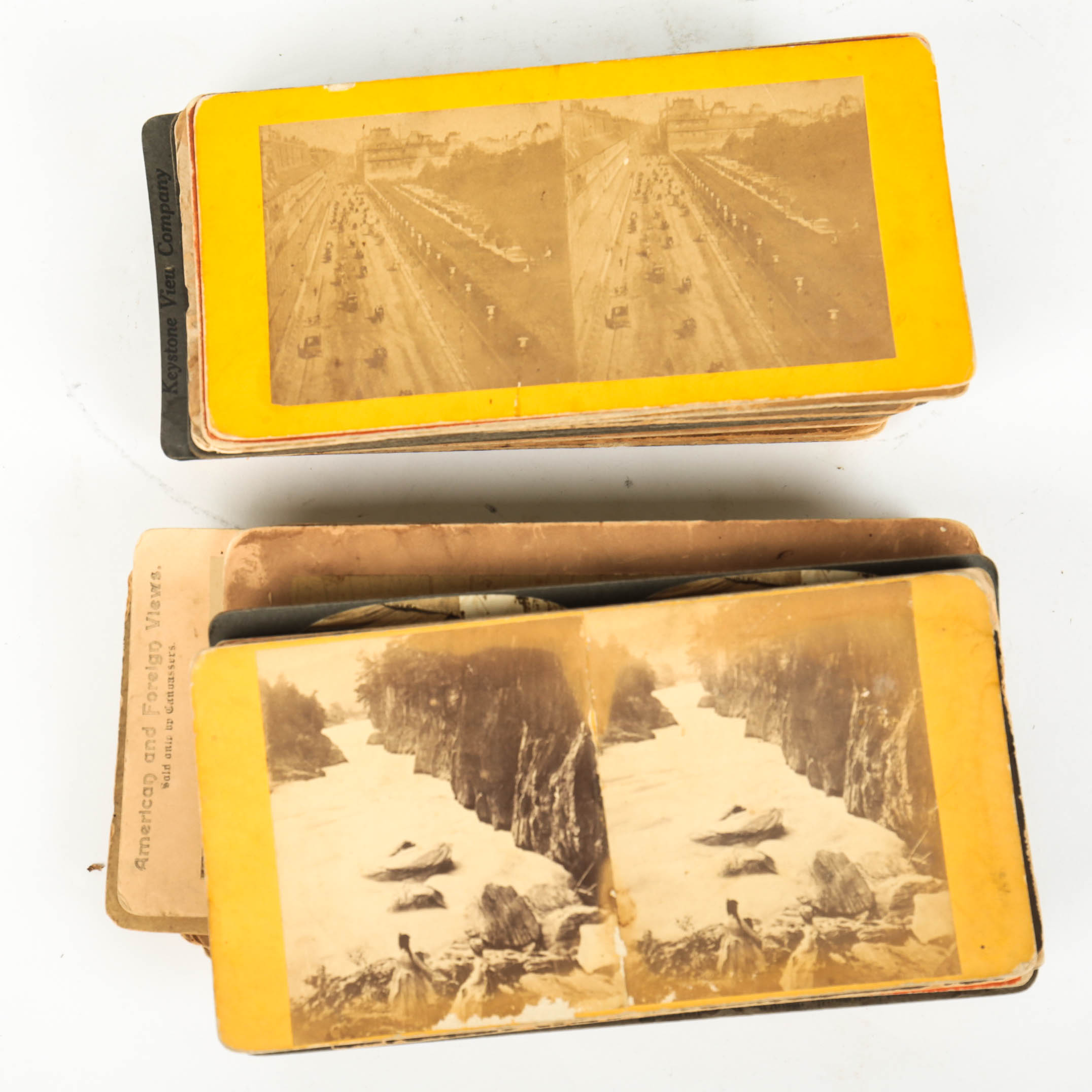 Vintage Stereograph Cards