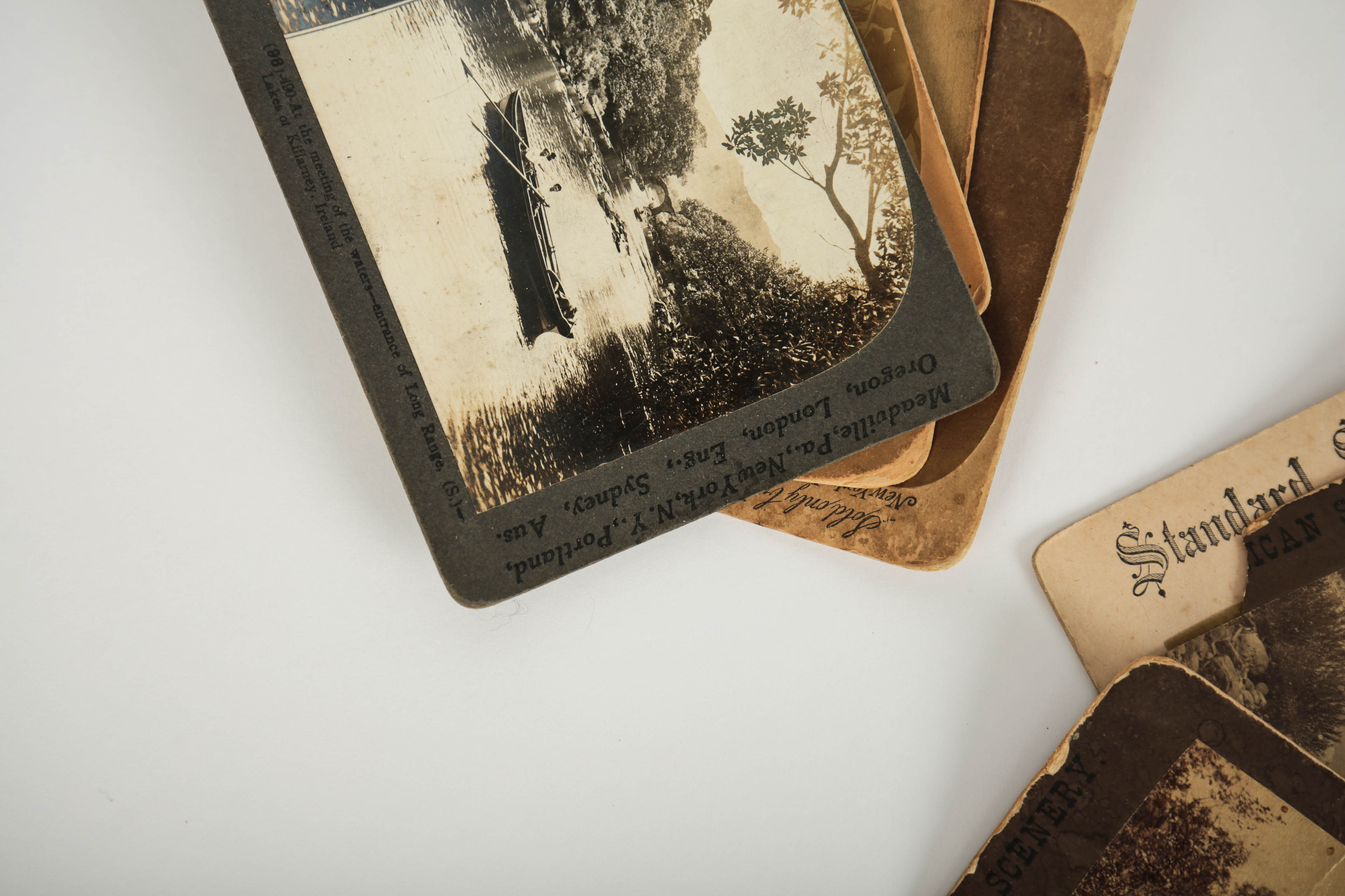 Vintage Stereograph Cards