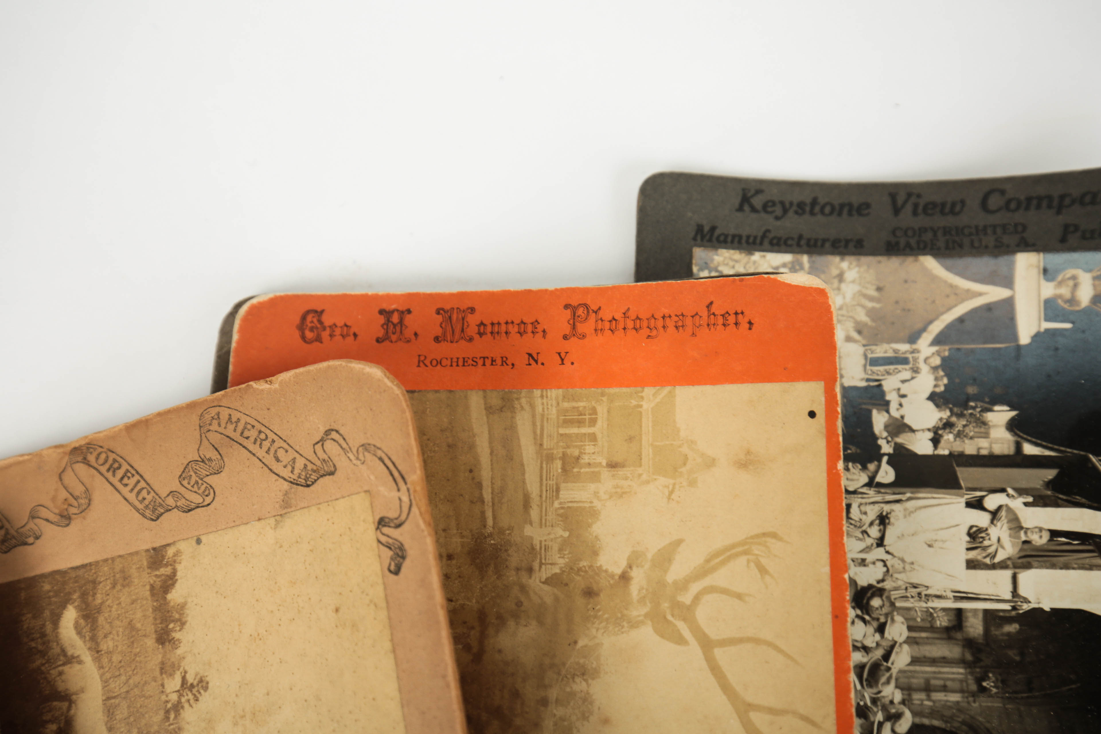 Vintage Stereograph Cards