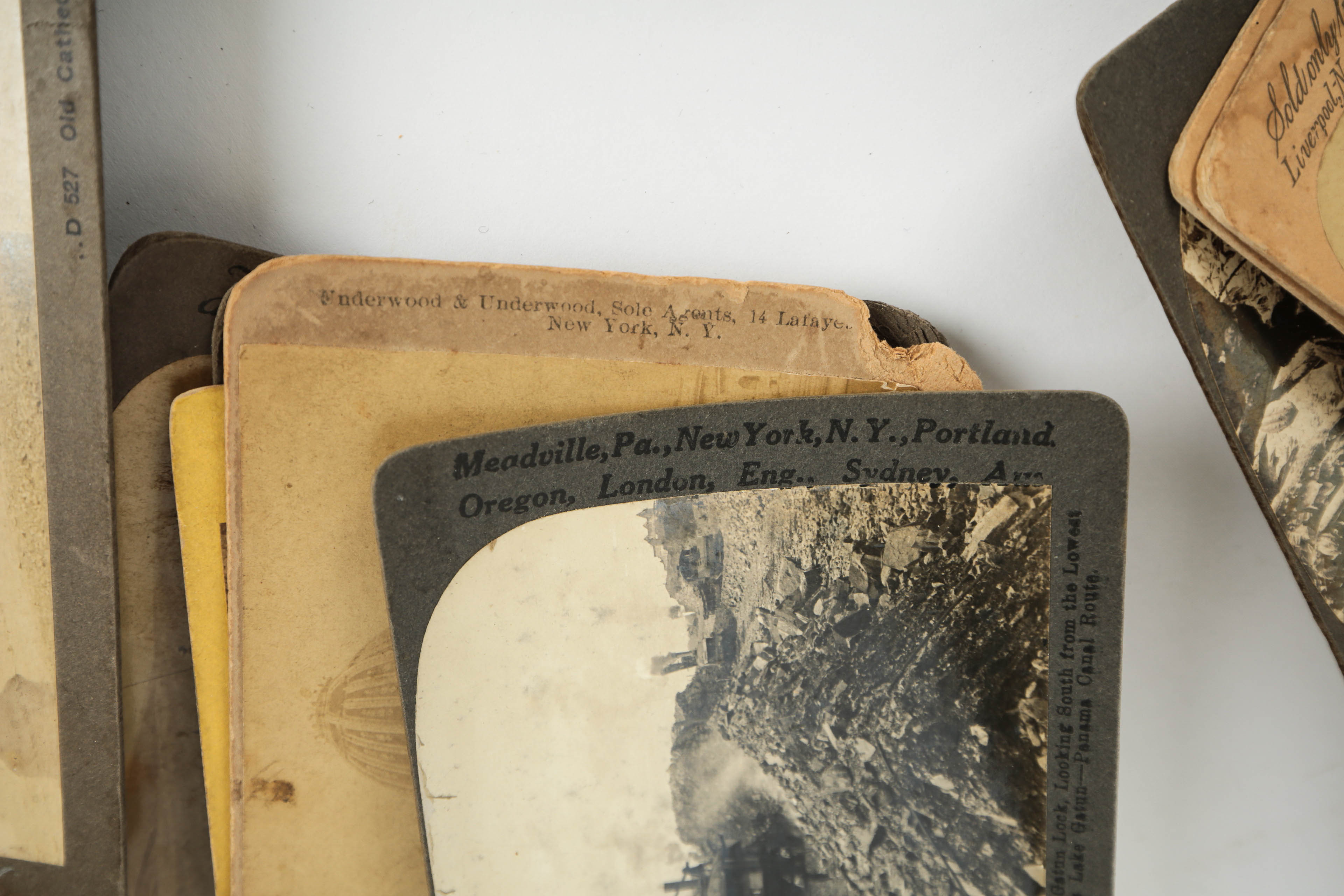 Vintage Stereograph Cards