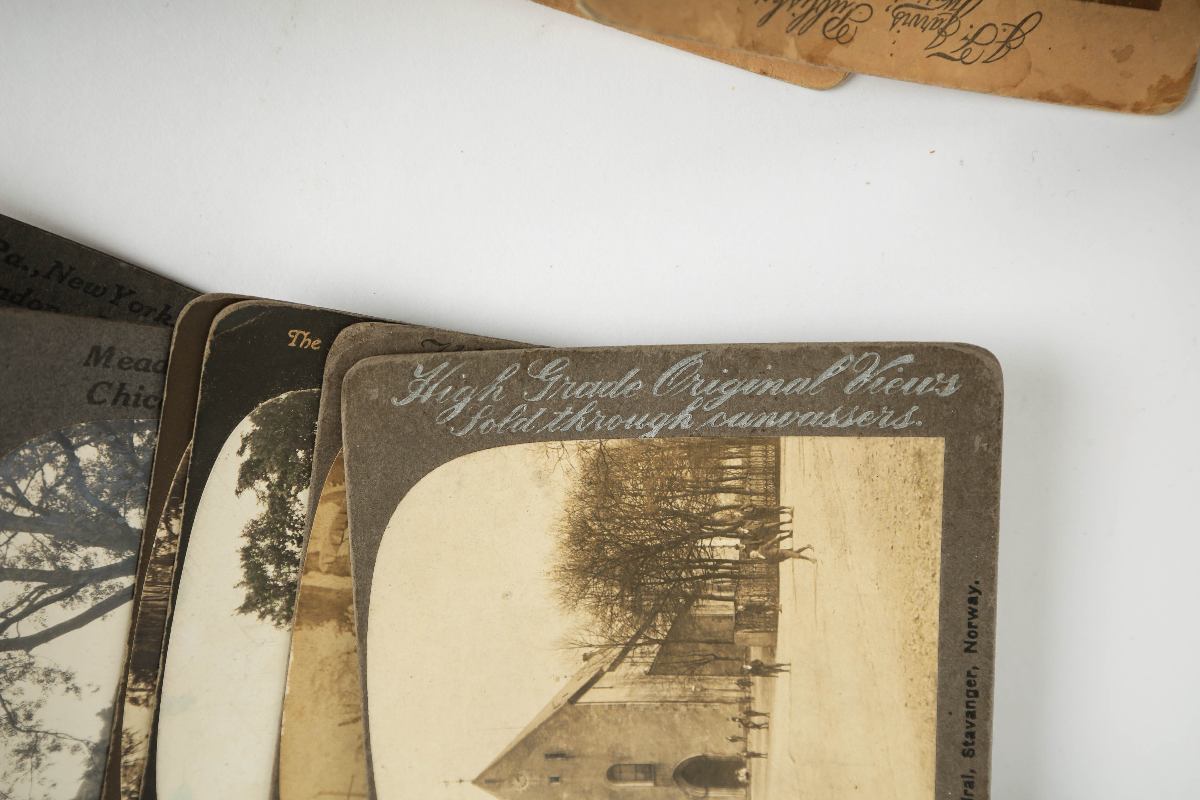 Vintage Stereograph Cards