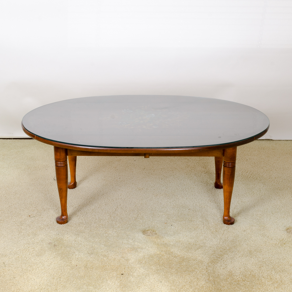 Drop Leaf Coffee Table by Hitchcock