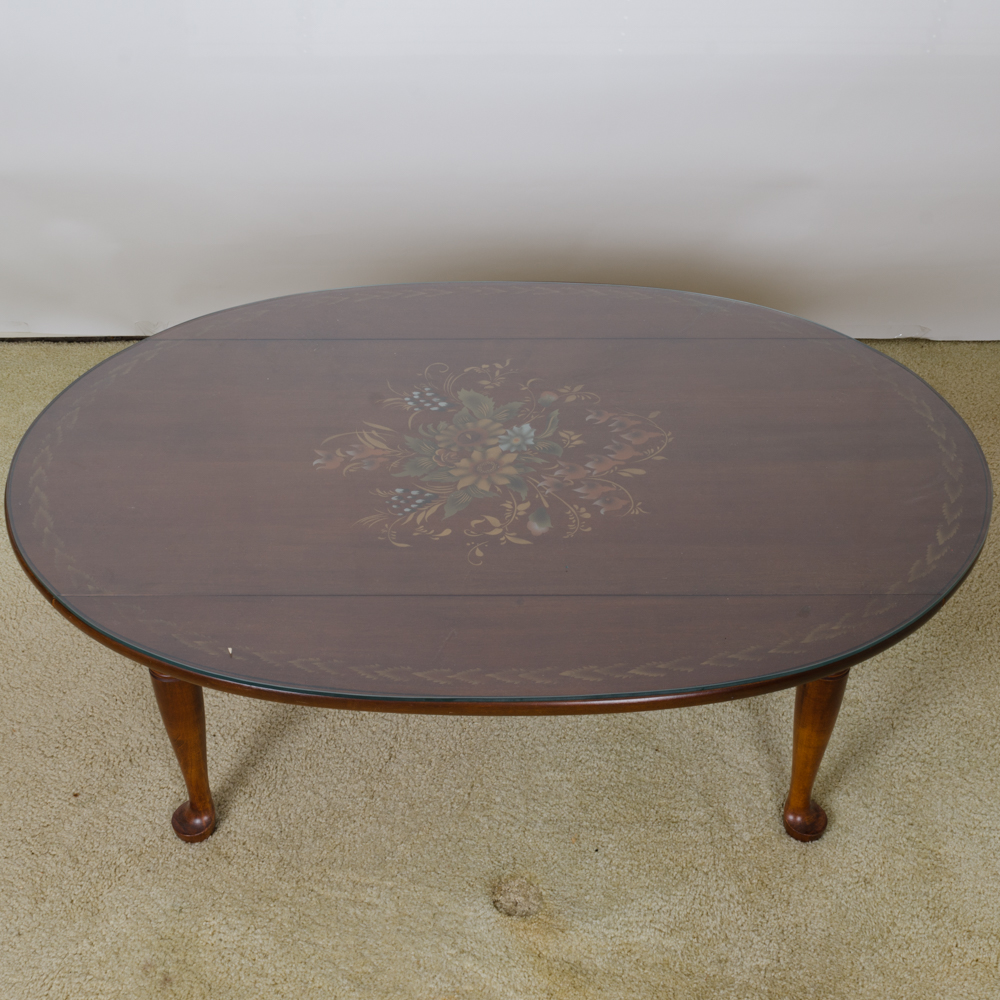 Drop Leaf Coffee Table by Hitchcock