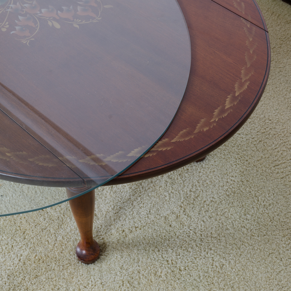 Drop Leaf Coffee Table by Hitchcock