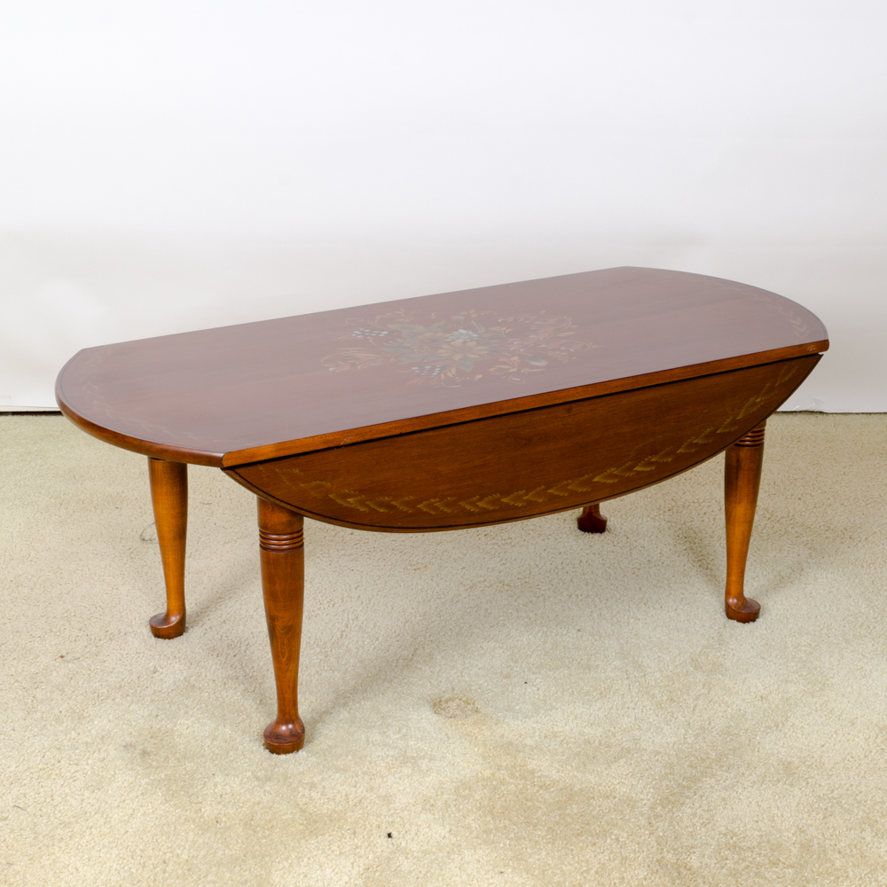 Drop Leaf Coffee Table by Hitchcock