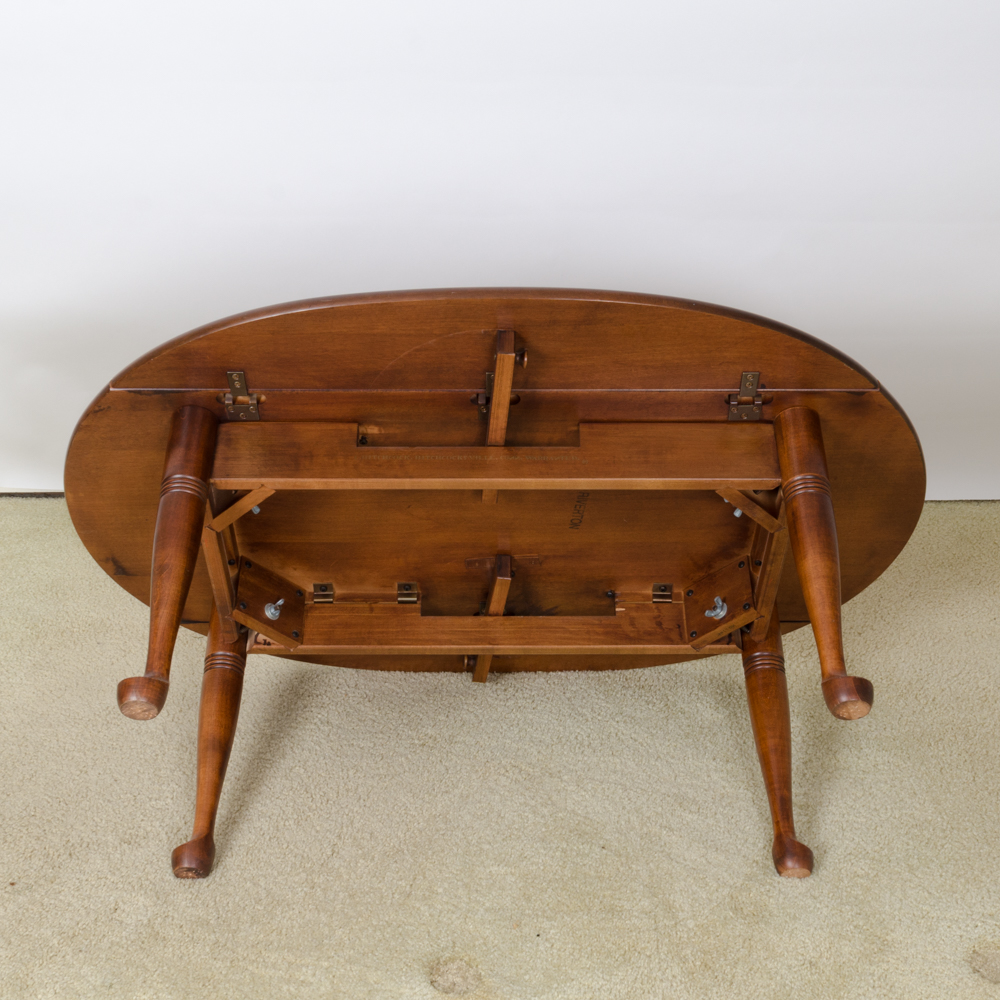 Drop Leaf Coffee Table by Hitchcock