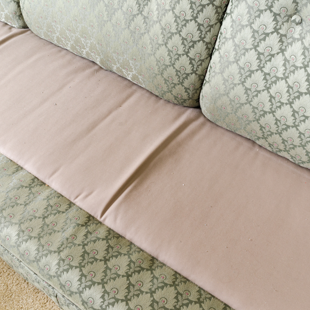 Green Patterned Sofa