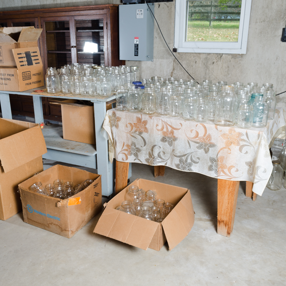 Large Mason Jar Collection