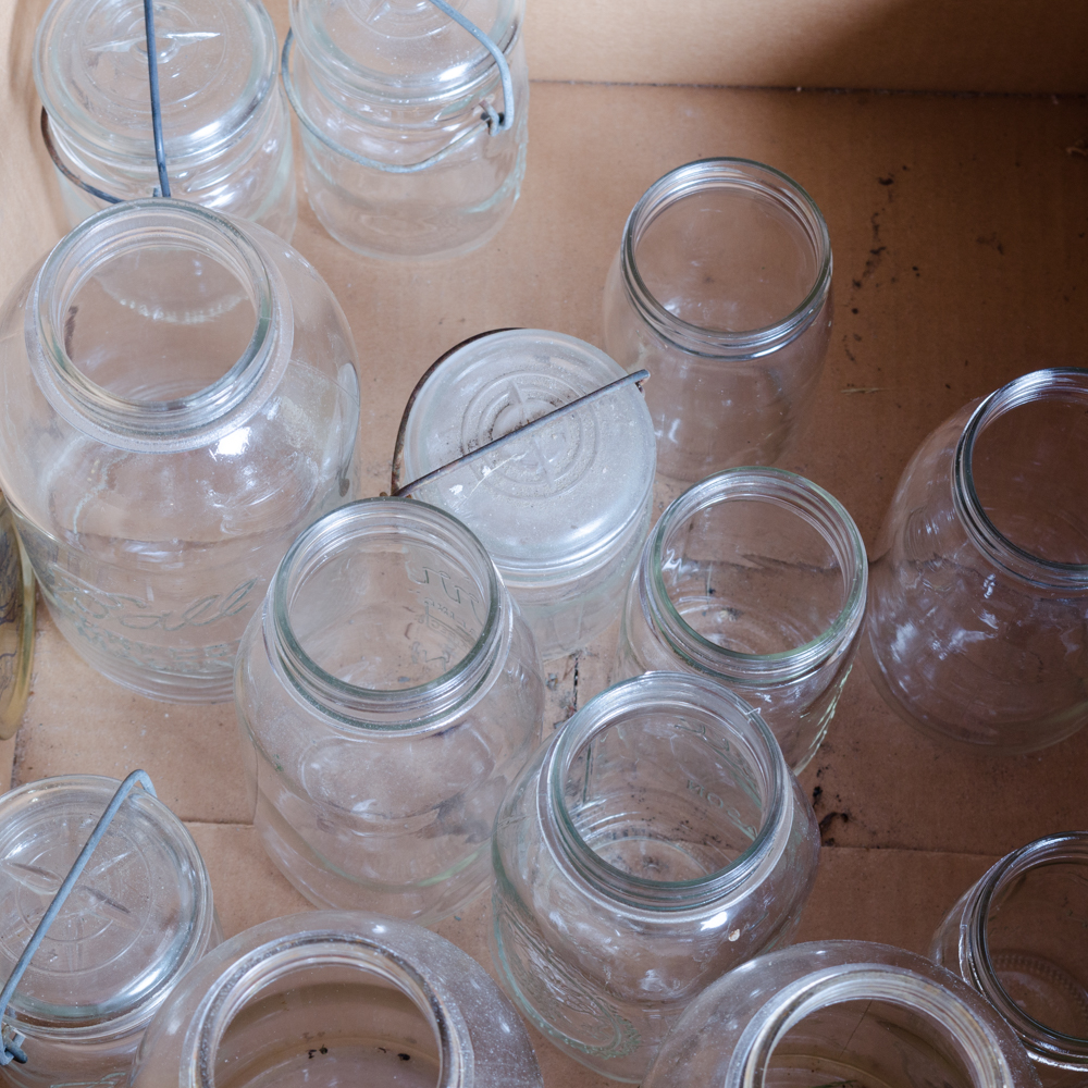 Large Mason Jar Collection