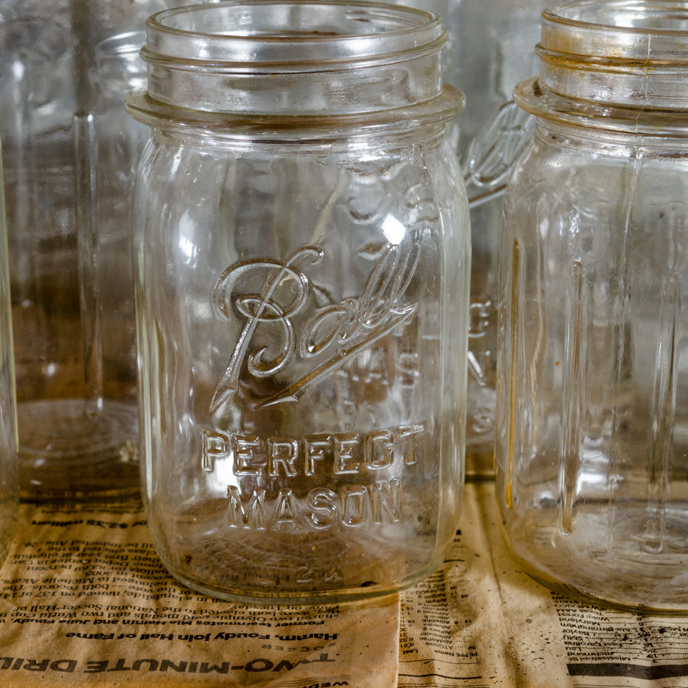 Large Mason Jar Collection