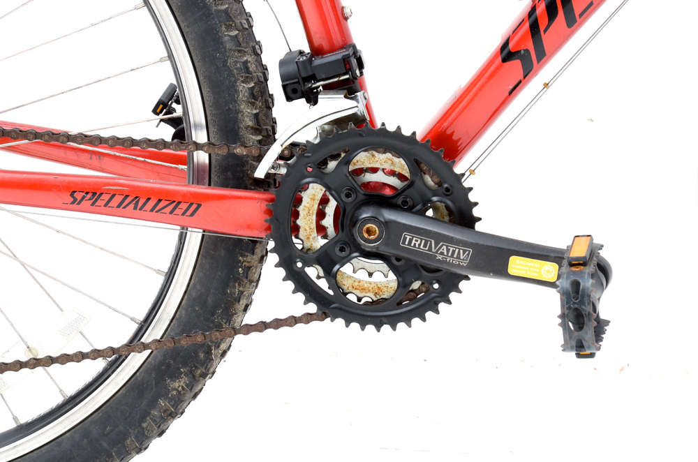 Hardrock Sport "Specialized" Trail/Road Bike in Red