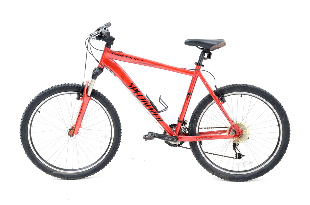 Hardrock Sport "Specialized" Trail/Road Bike in Red