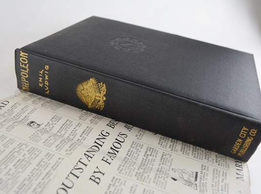 Emil Ludwig 1926 "Napoleon" Hardcover Book