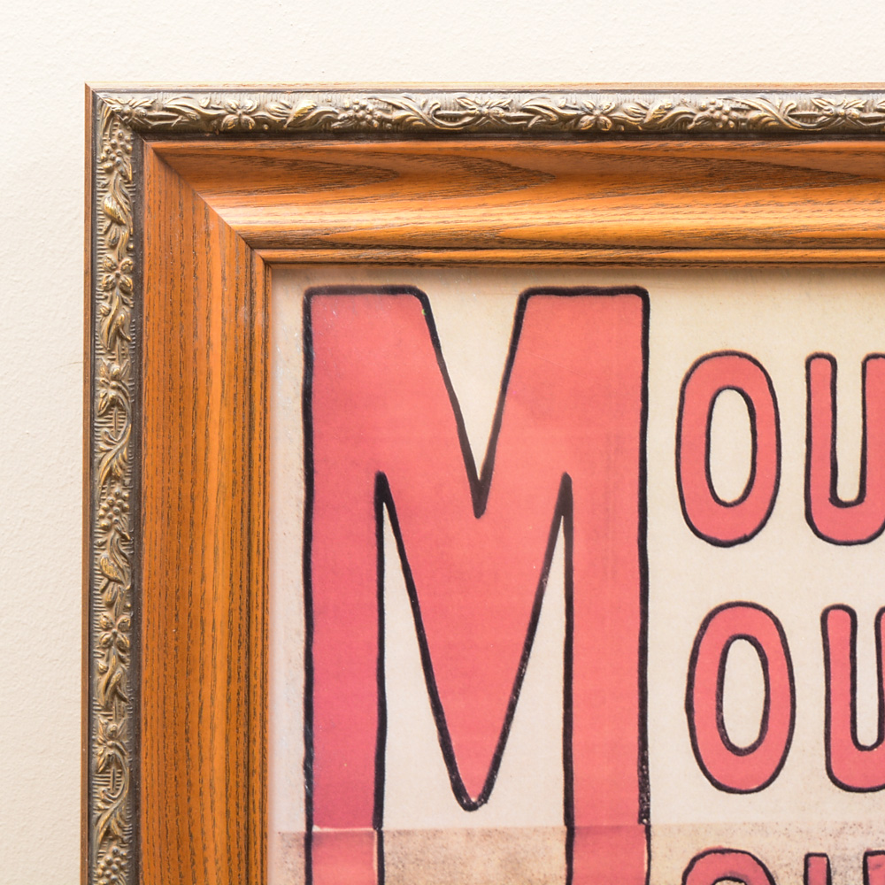 Offset Lithograph after Poster by Toulouse-Lautrec "Moulin Rouge: La Goulue"