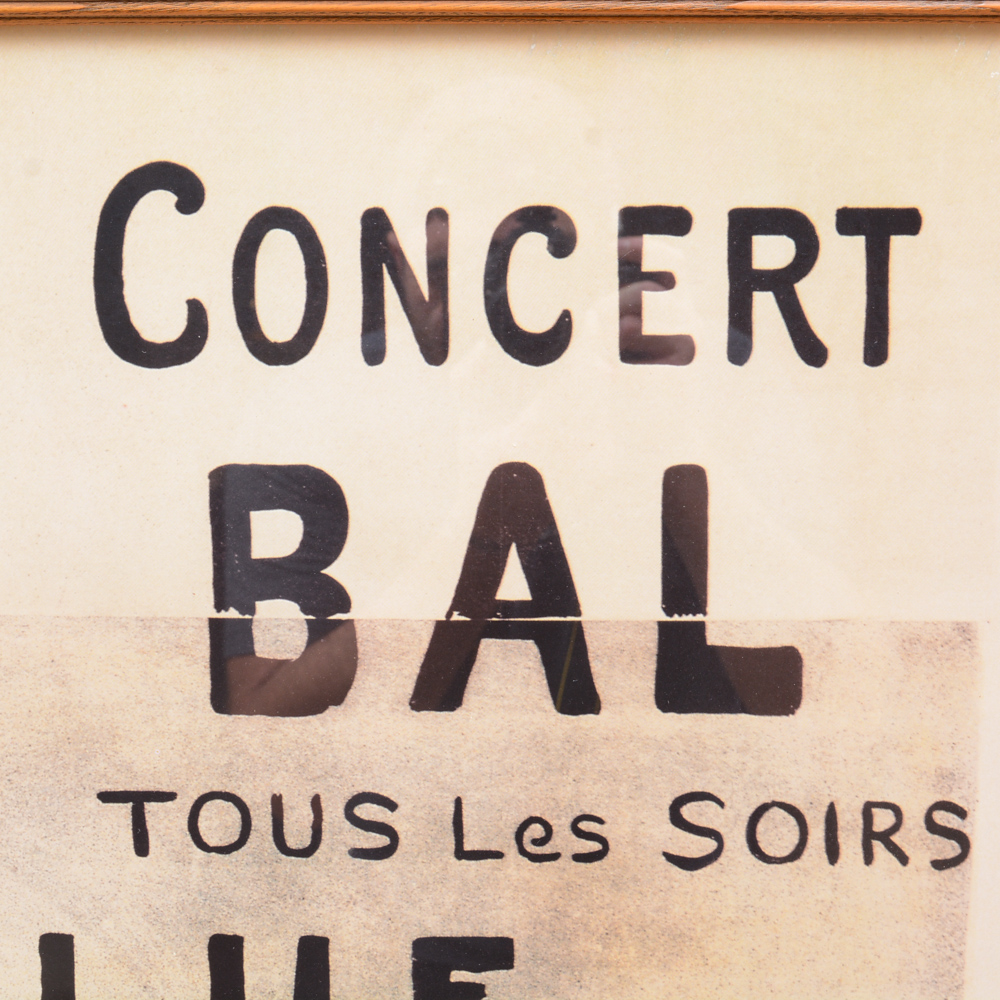 Offset Lithograph after Poster by Toulouse-Lautrec "Moulin Rouge: La Goulue"