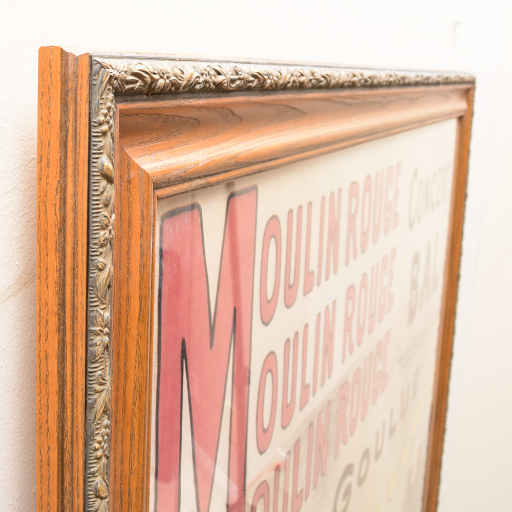 Offset Lithograph after Poster by Toulouse-Lautrec "Moulin Rouge: La Goulue"