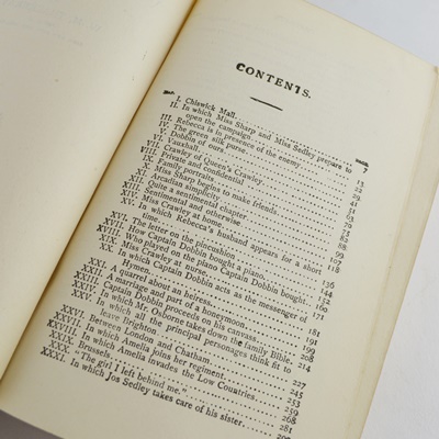 W.M. Thackeray "Vanity Fair" Hardcover Book