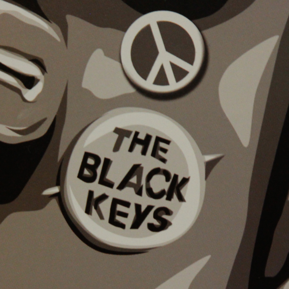 Black Keys "Mr. Brainwash" Offset Lithograph Poster