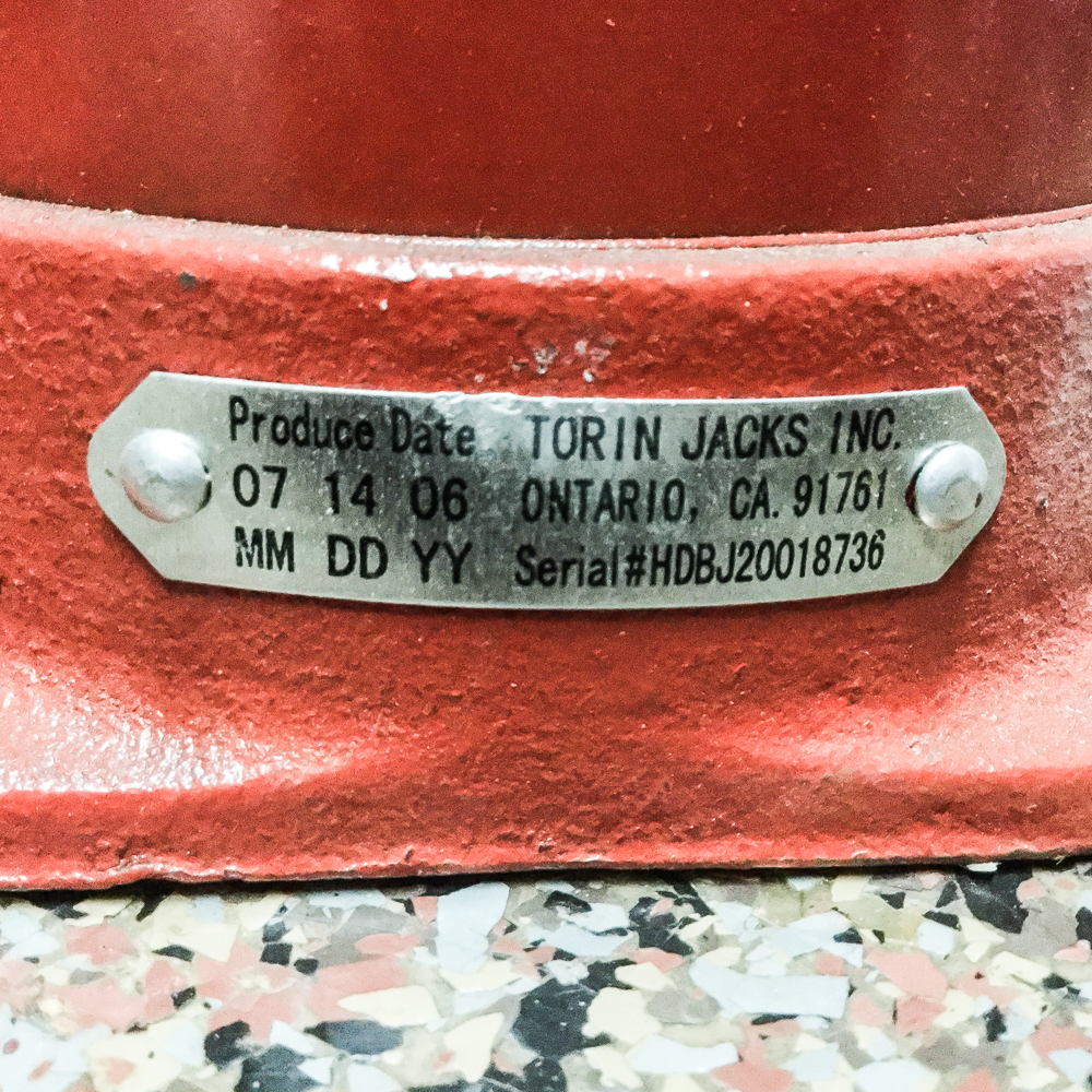 Husky 20-Ton Hydraulic Jack