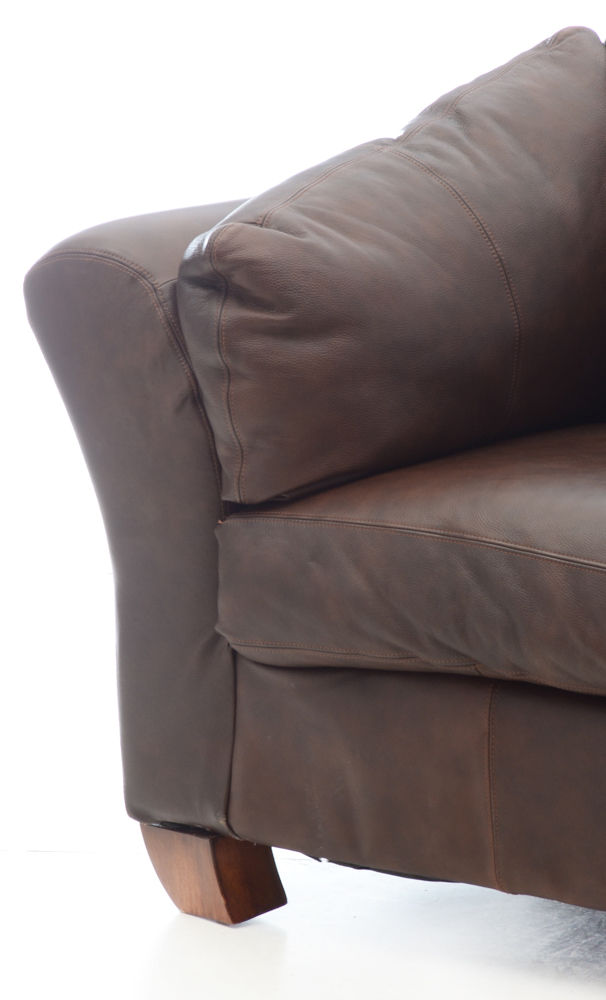 Ashley Furniture Leather Chaise Lounge