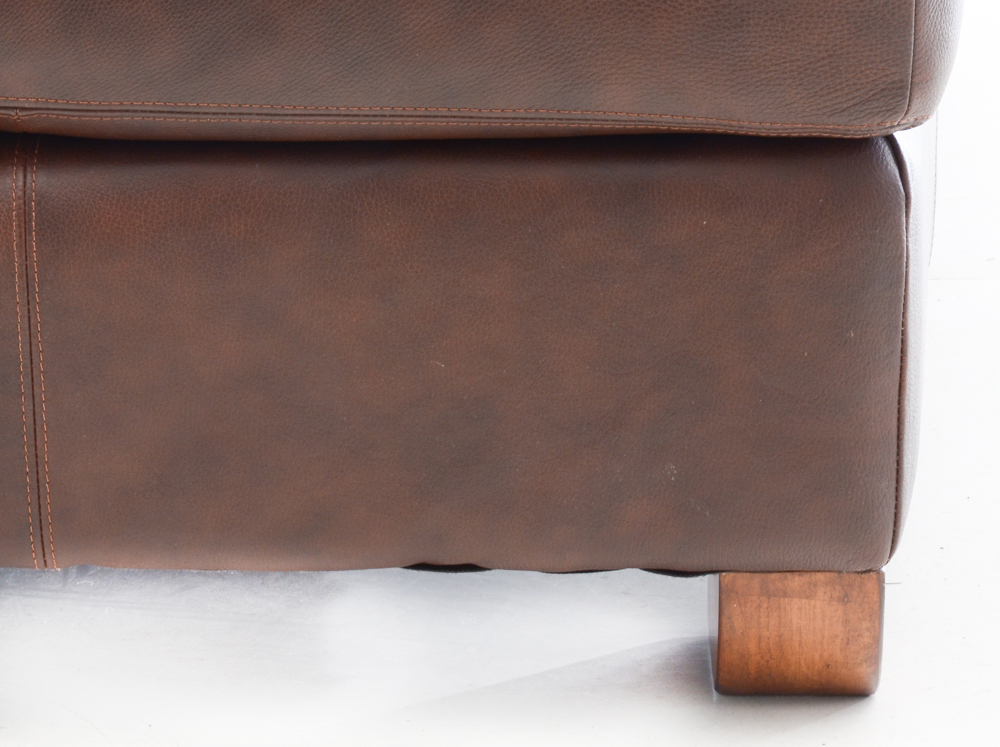 Ashley Furniture Leather Chaise Lounge