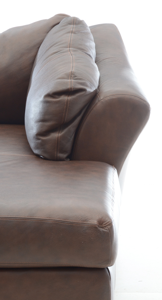 Ashley Furniture Leather Chaise Lounge