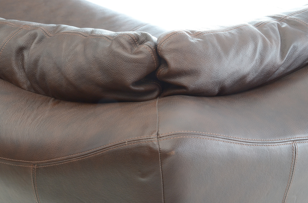 Ashley Furniture Leather Chaise Lounge