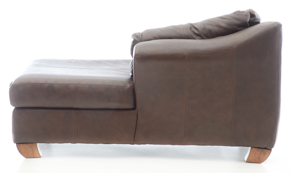 Ashley Furniture Leather Chaise Lounge