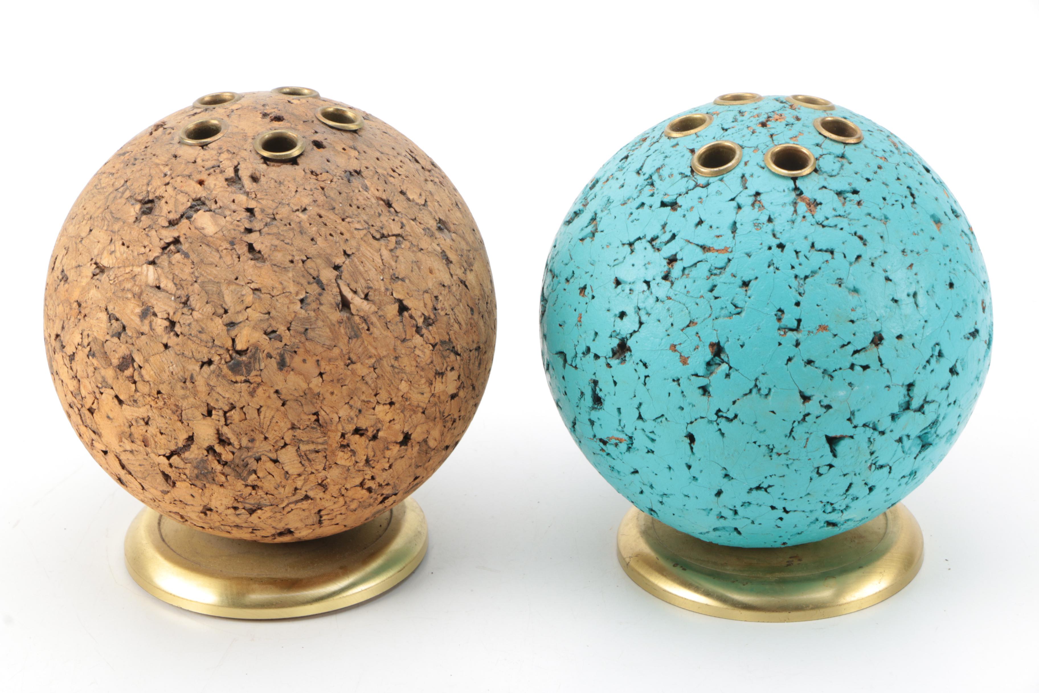 Vintage Cork Pencil Holders