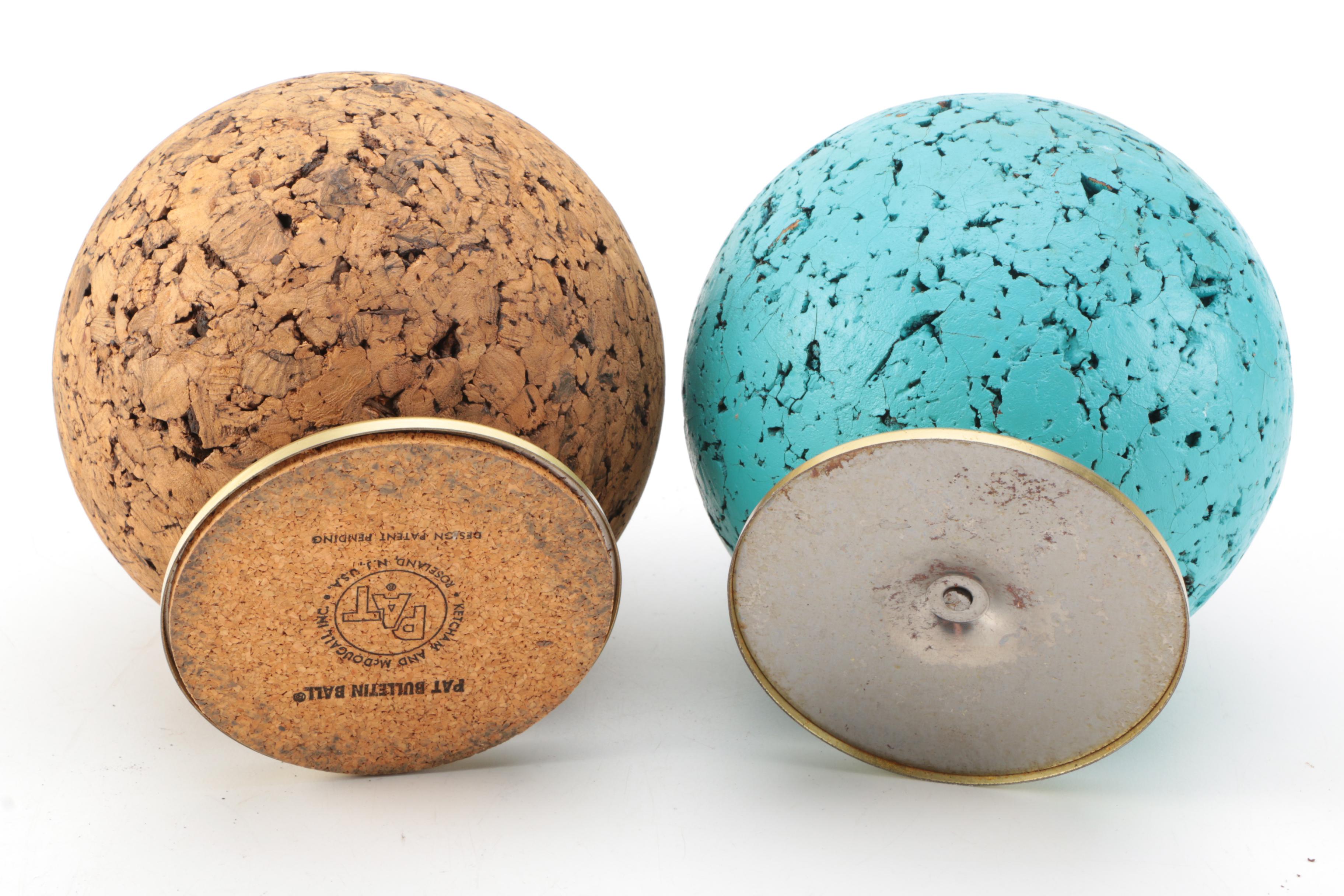 Vintage Cork Pencil Holders