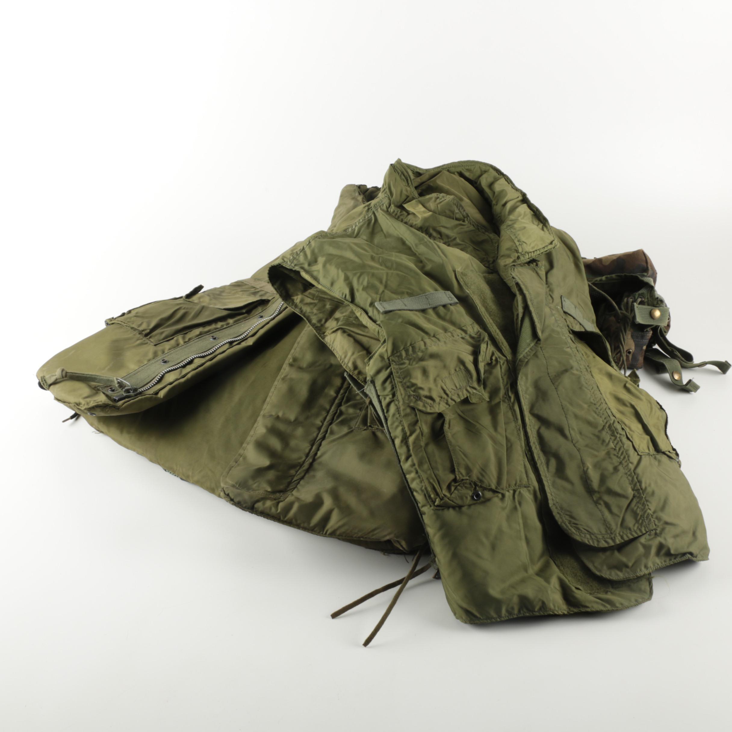 Collection of Four Military Style Vests