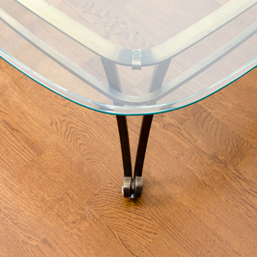 Glass Top Coffee Table