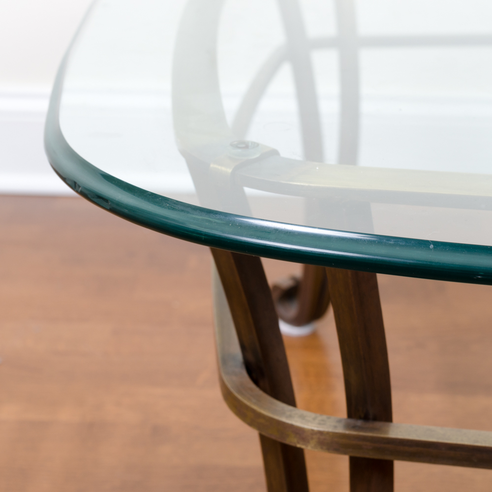 Glass Top Coffee Table