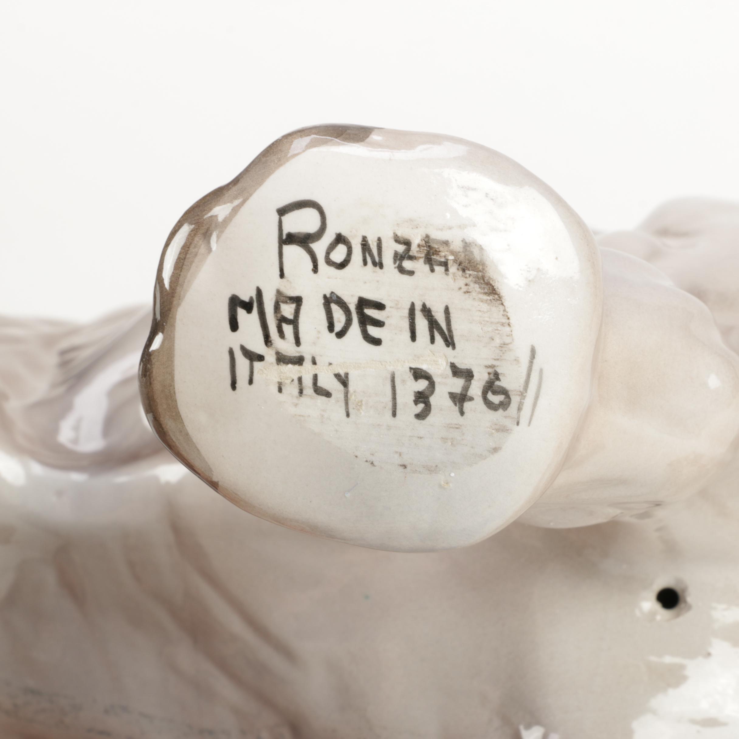 Decorative Ceramic Elephant Figurine