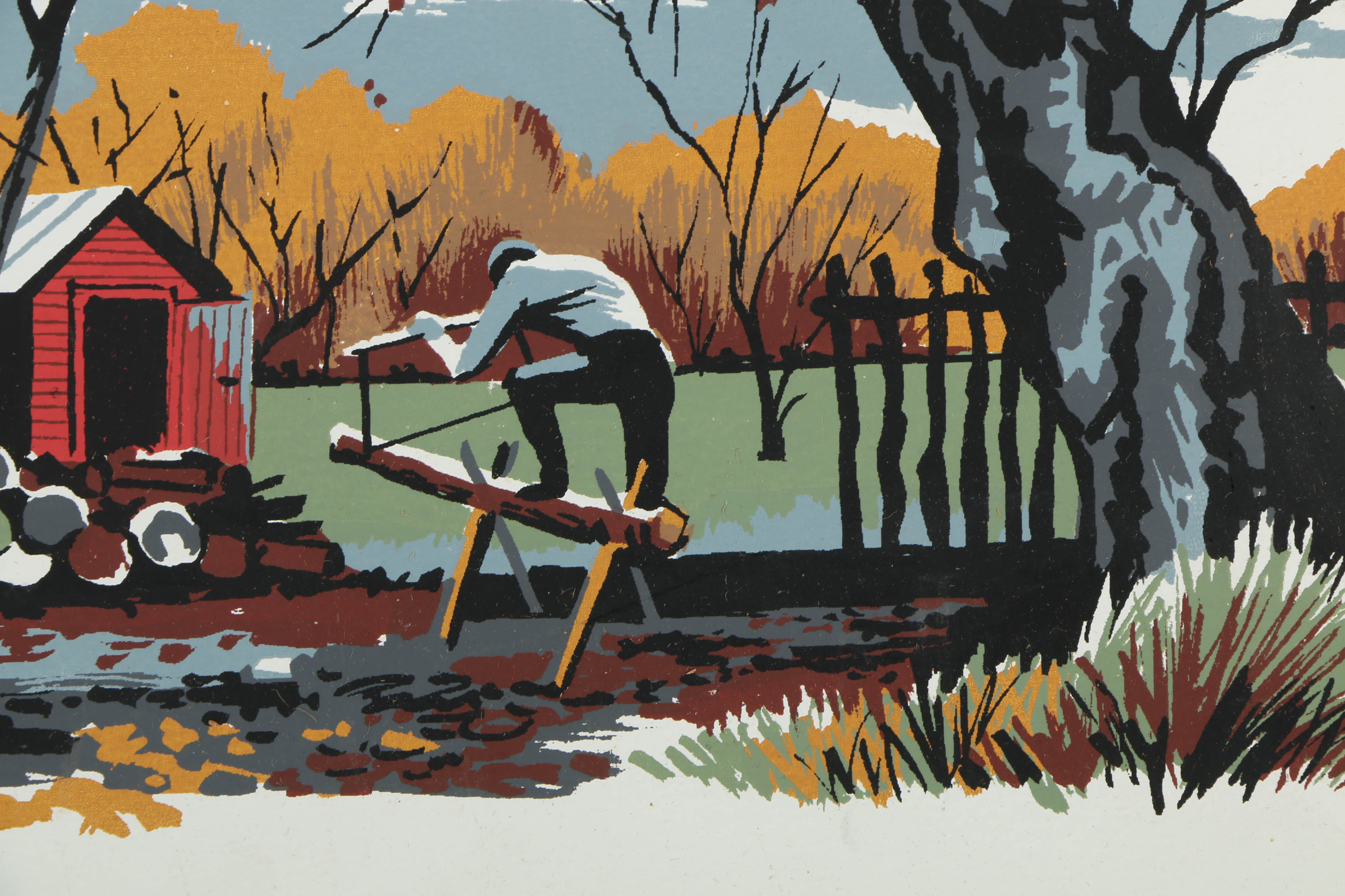 Assortment of Mark Coomer Serigraphs of Genre and City Scenes