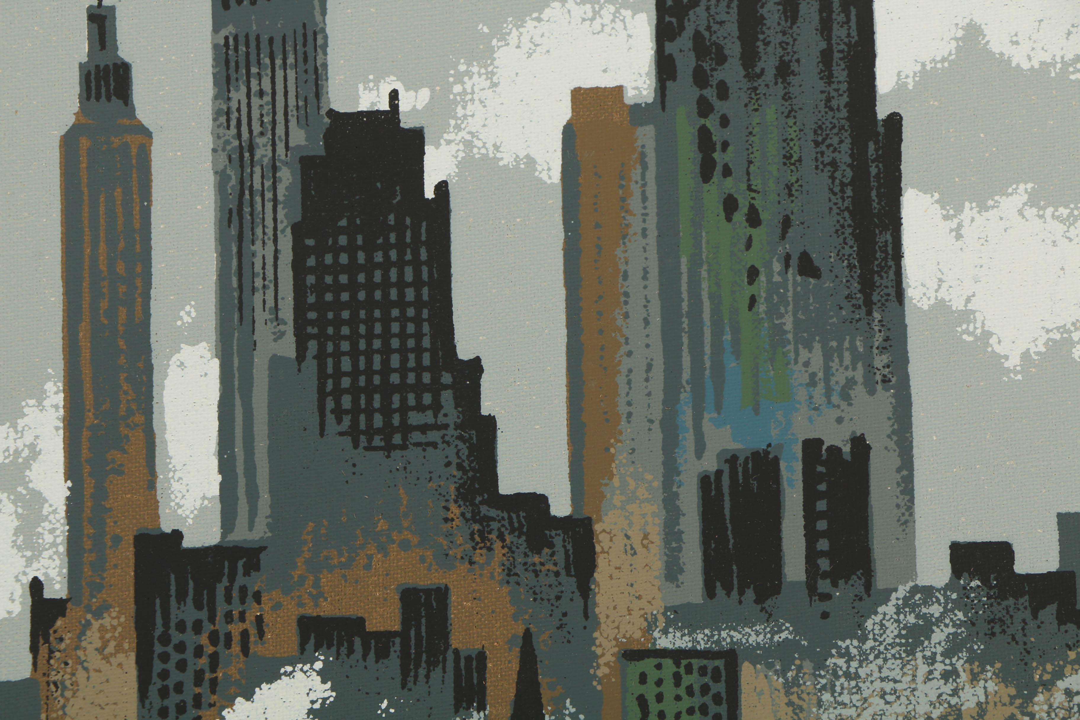 Assortment of Mark Coomer Serigraphs of Genre and City Scenes