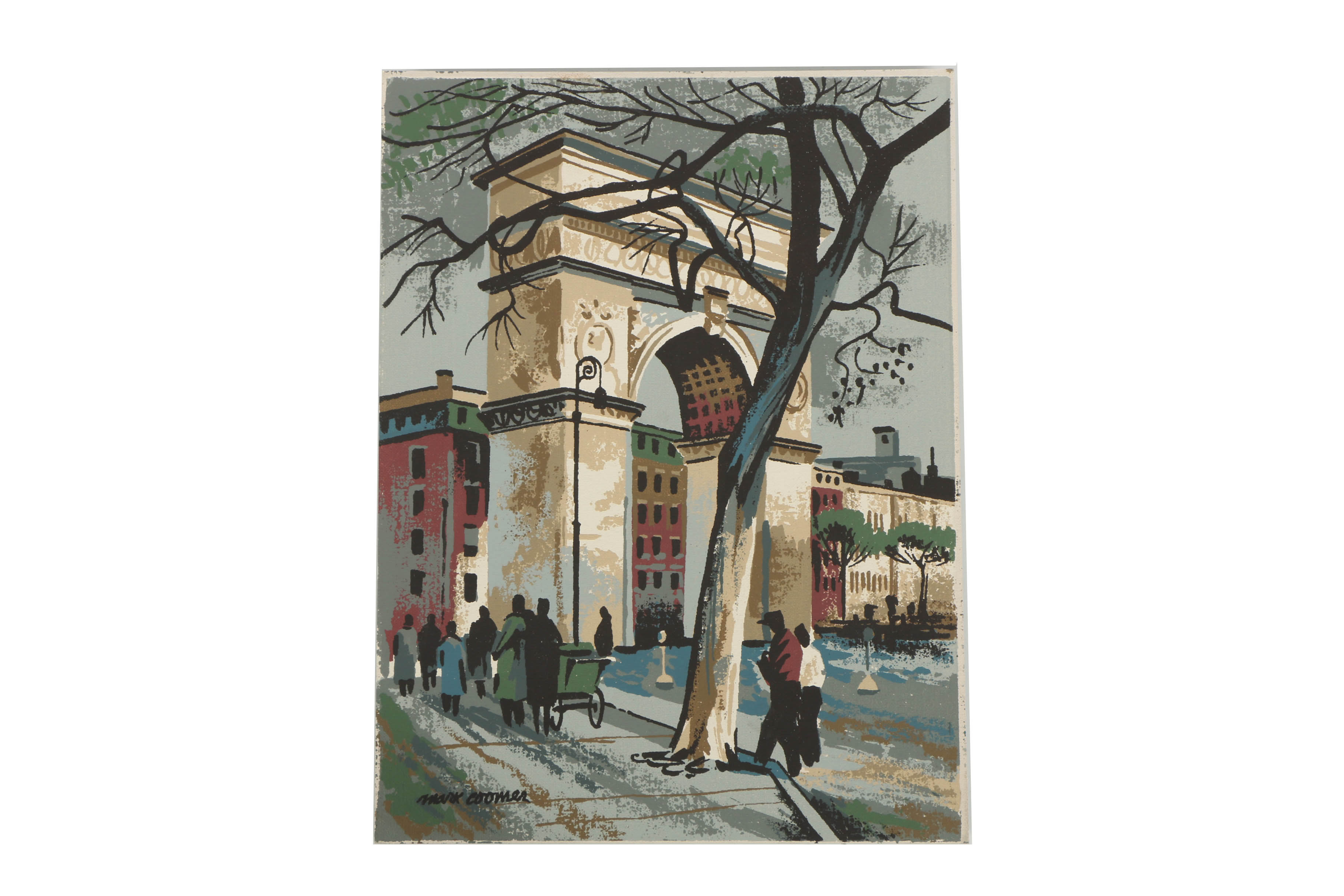 Assortment of Mark Coomer Serigraphs of Genre and City Scenes