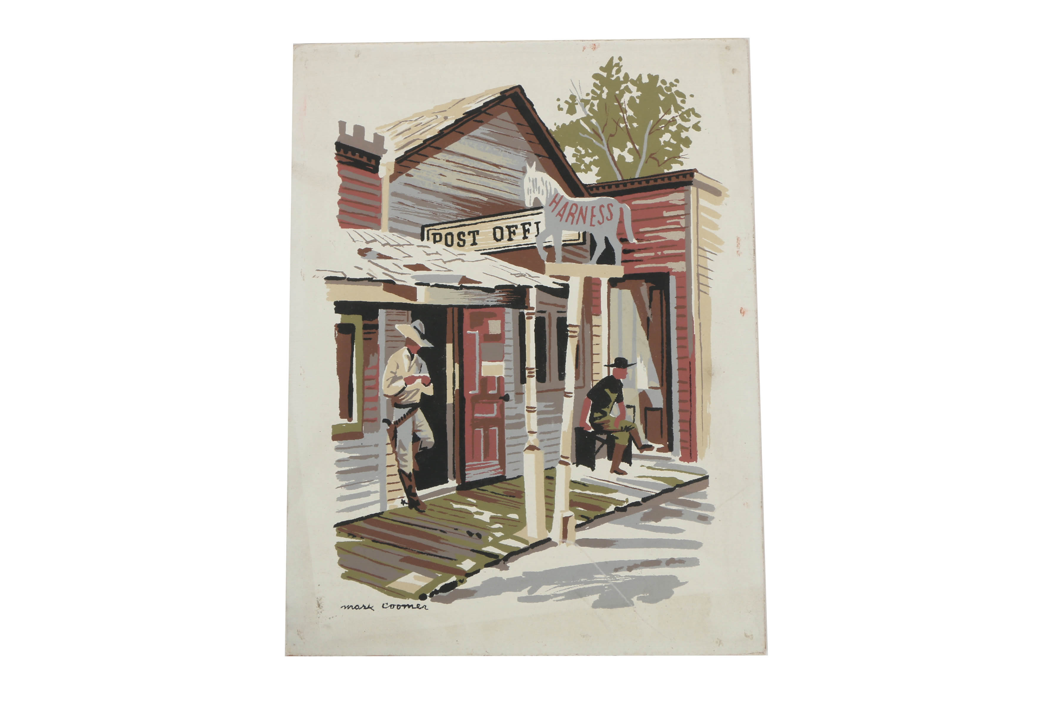 Assortment of Mark Coomer Serigraphs on Boards of Multicultural Iconography