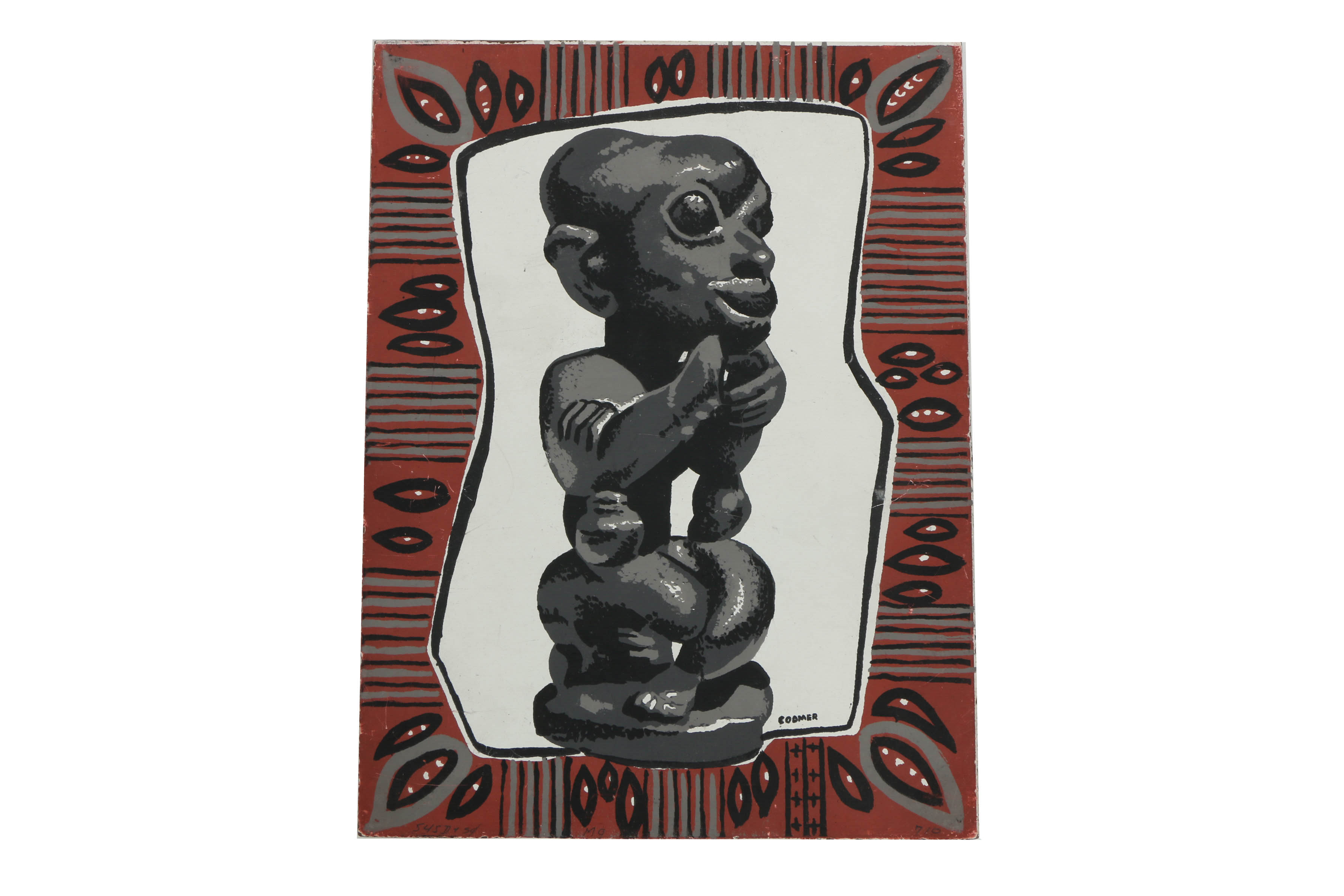 Assortment of Mark Coomer Serigraphs on Boards of Multicultural Iconography