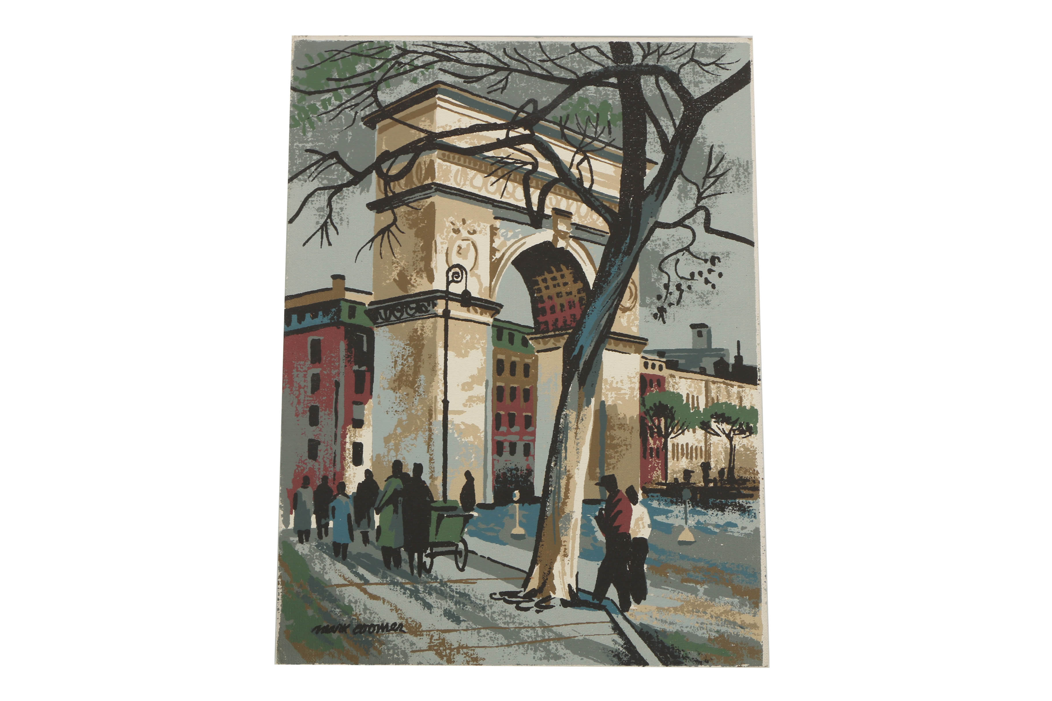 Assortment of Mark Coomer Serigraphs on Boards of Multicultural Iconography