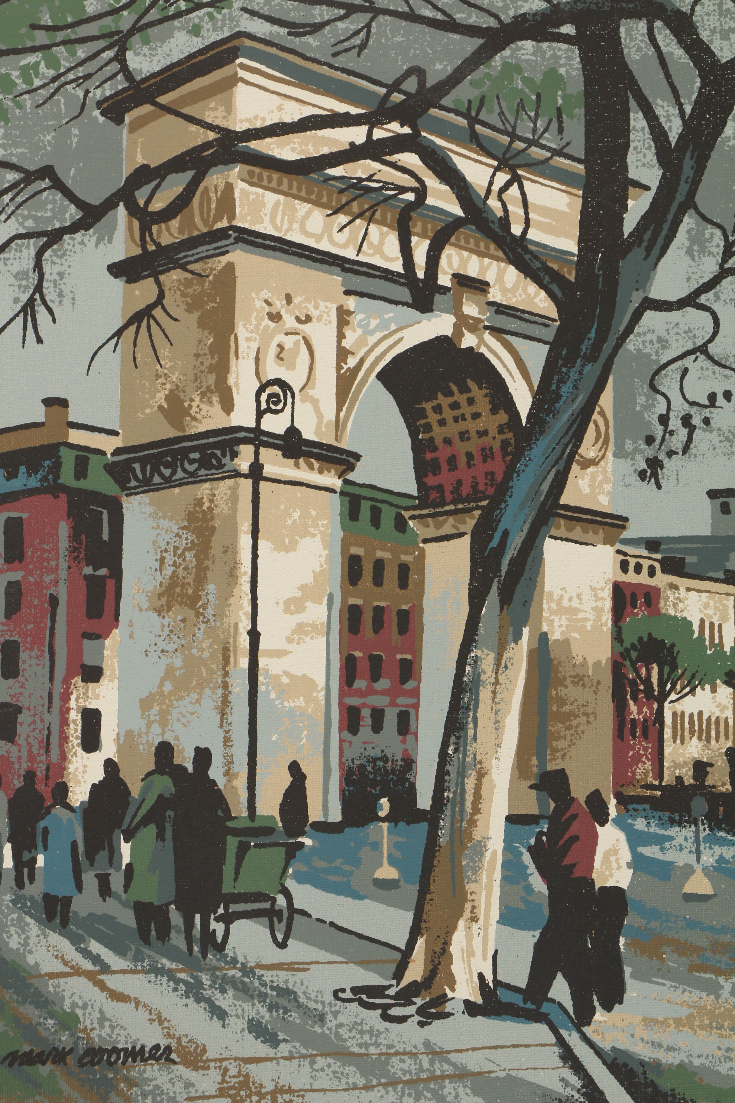 Assortment of Mark Coomer Serigraphs on Boards of Multicultural Iconography